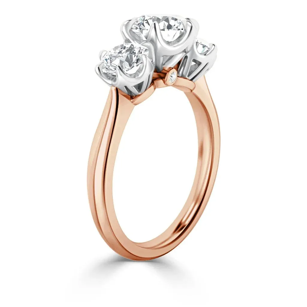 Rachael - 18ct Rose Gold - Round