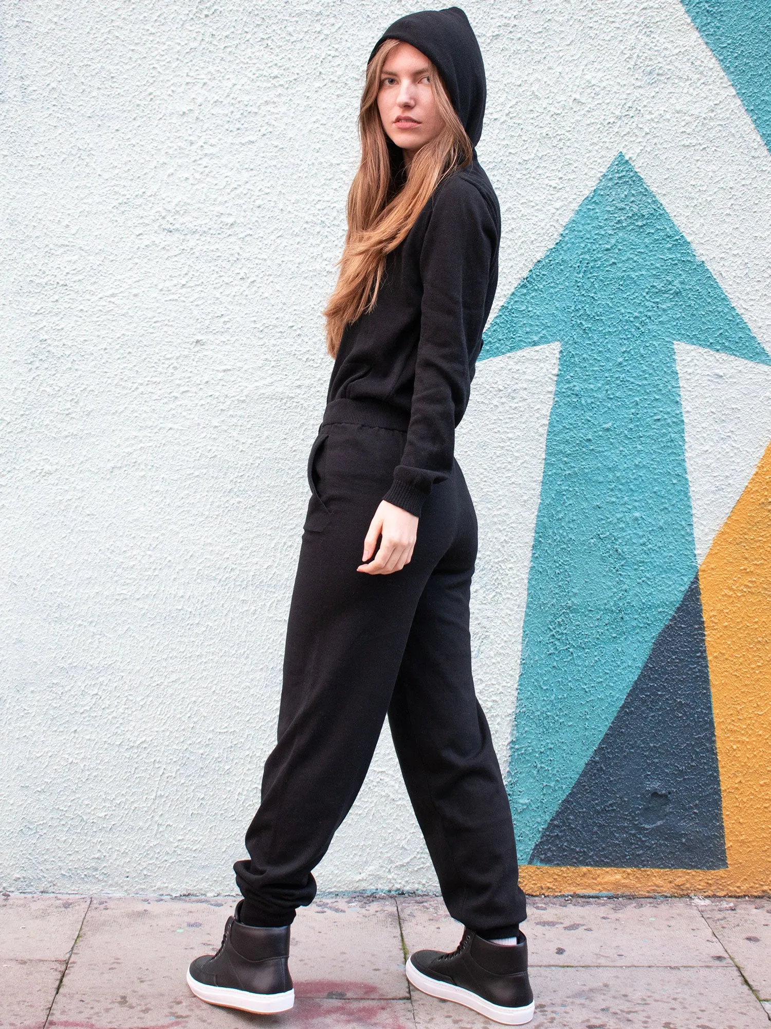 Recycled Knit Tracksuit Bottoms