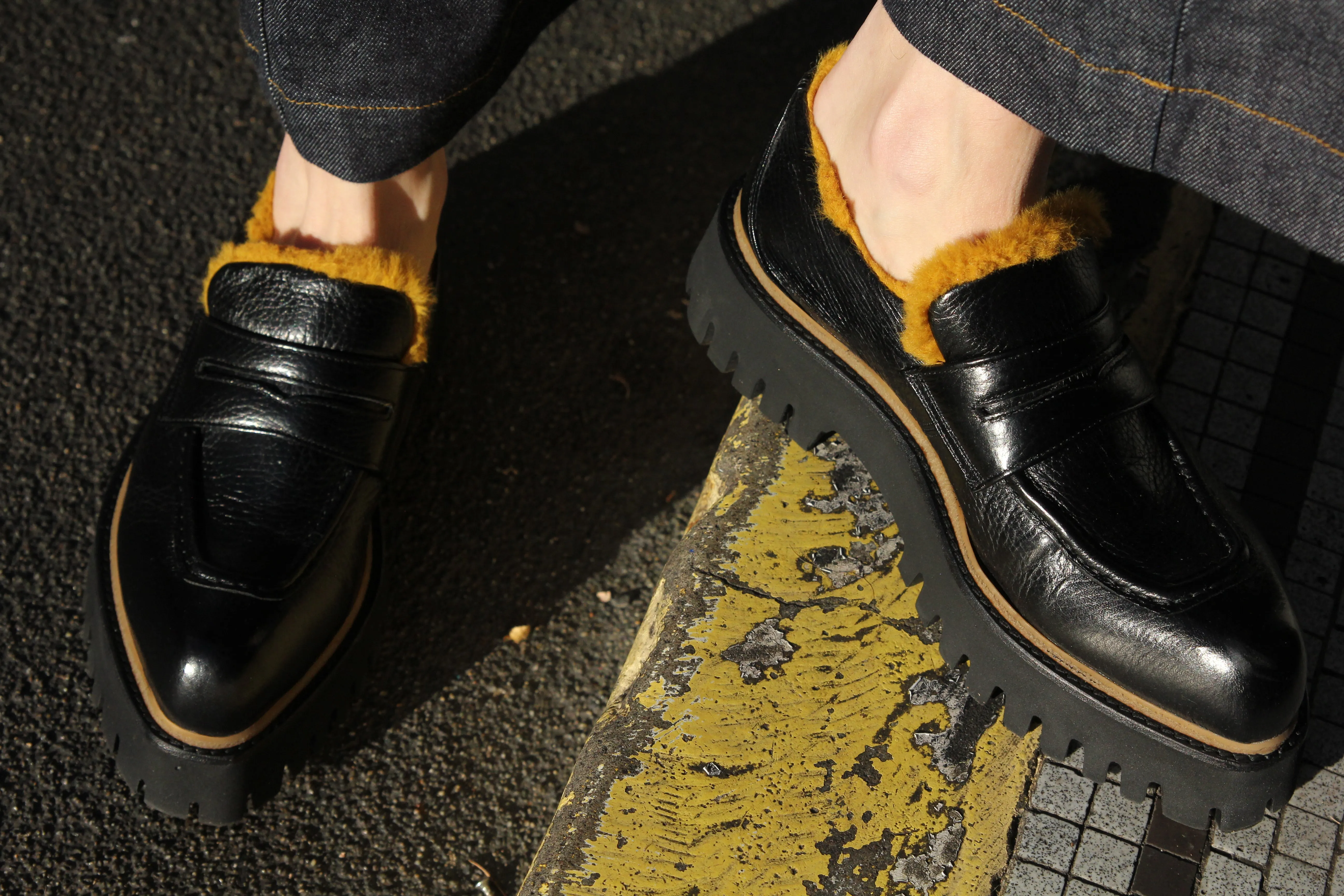 Rocco P Chunky Fur Lined Loafer