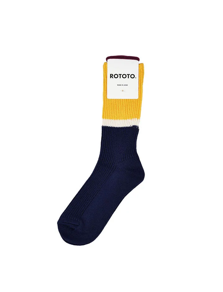 Rototo Two Tone Yellow / Navy