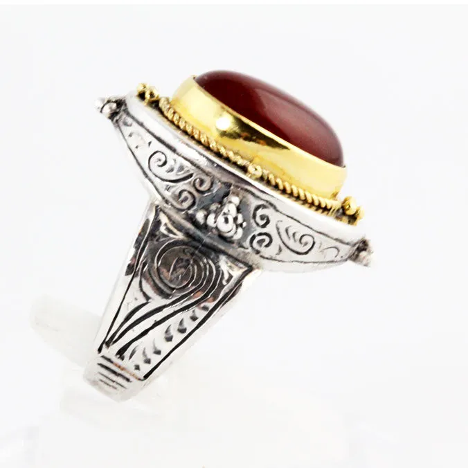 Roxane Silver & Gold Ring