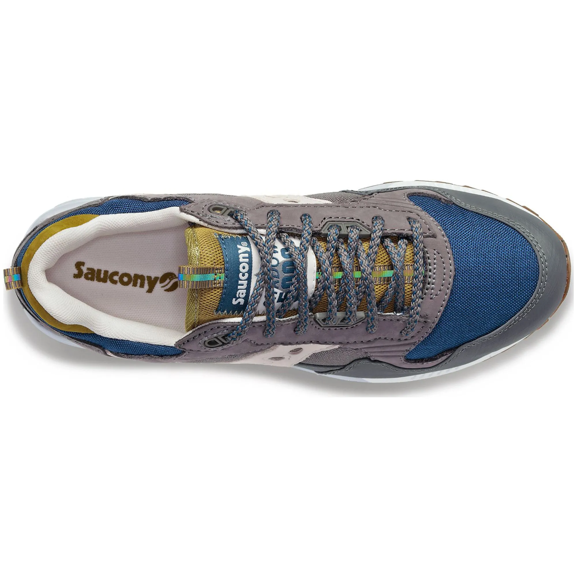 Saucony Shadow 5000 OUTDOOR Trainers - Grey/Green