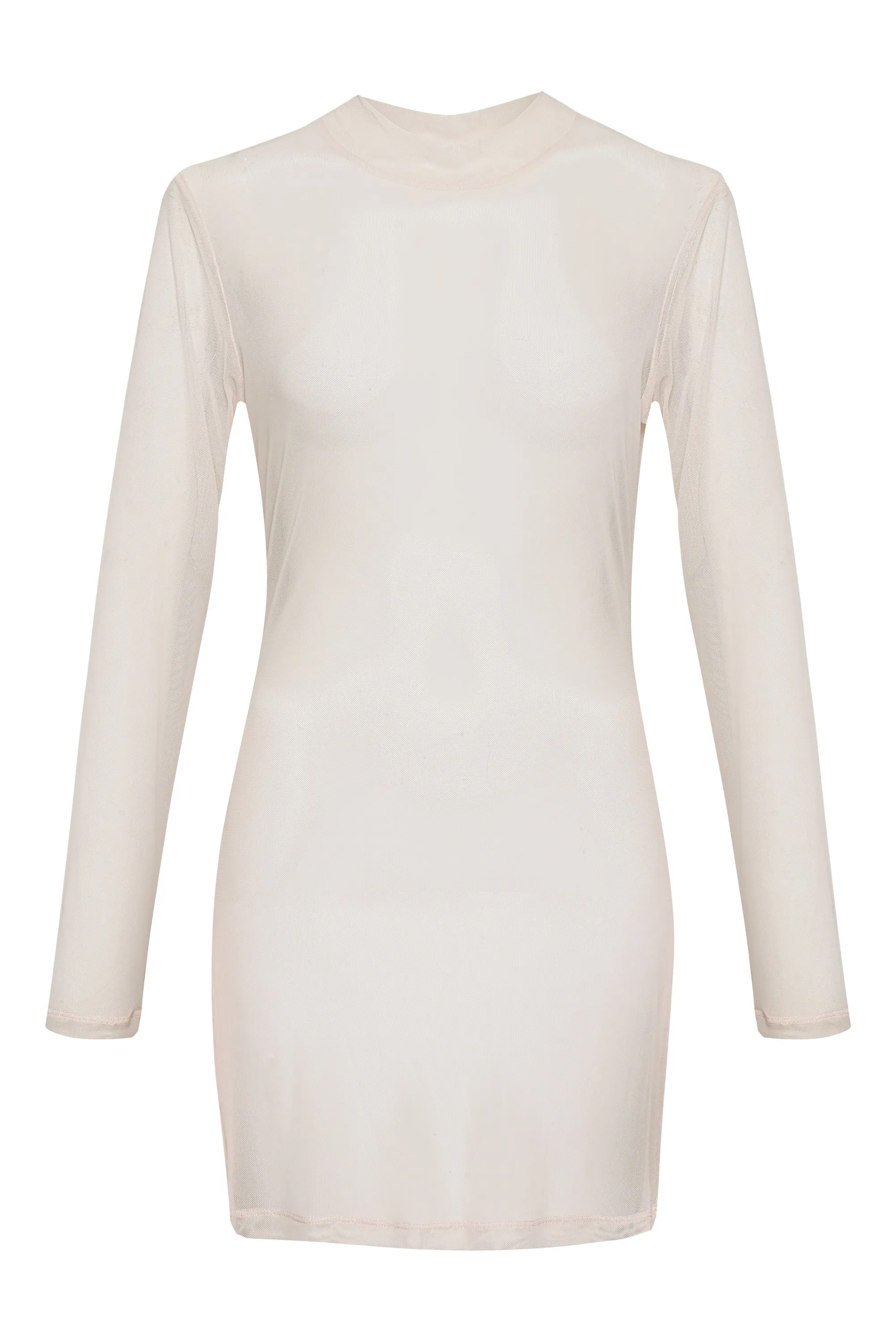 See It Through Cover-Up Dress White Sand