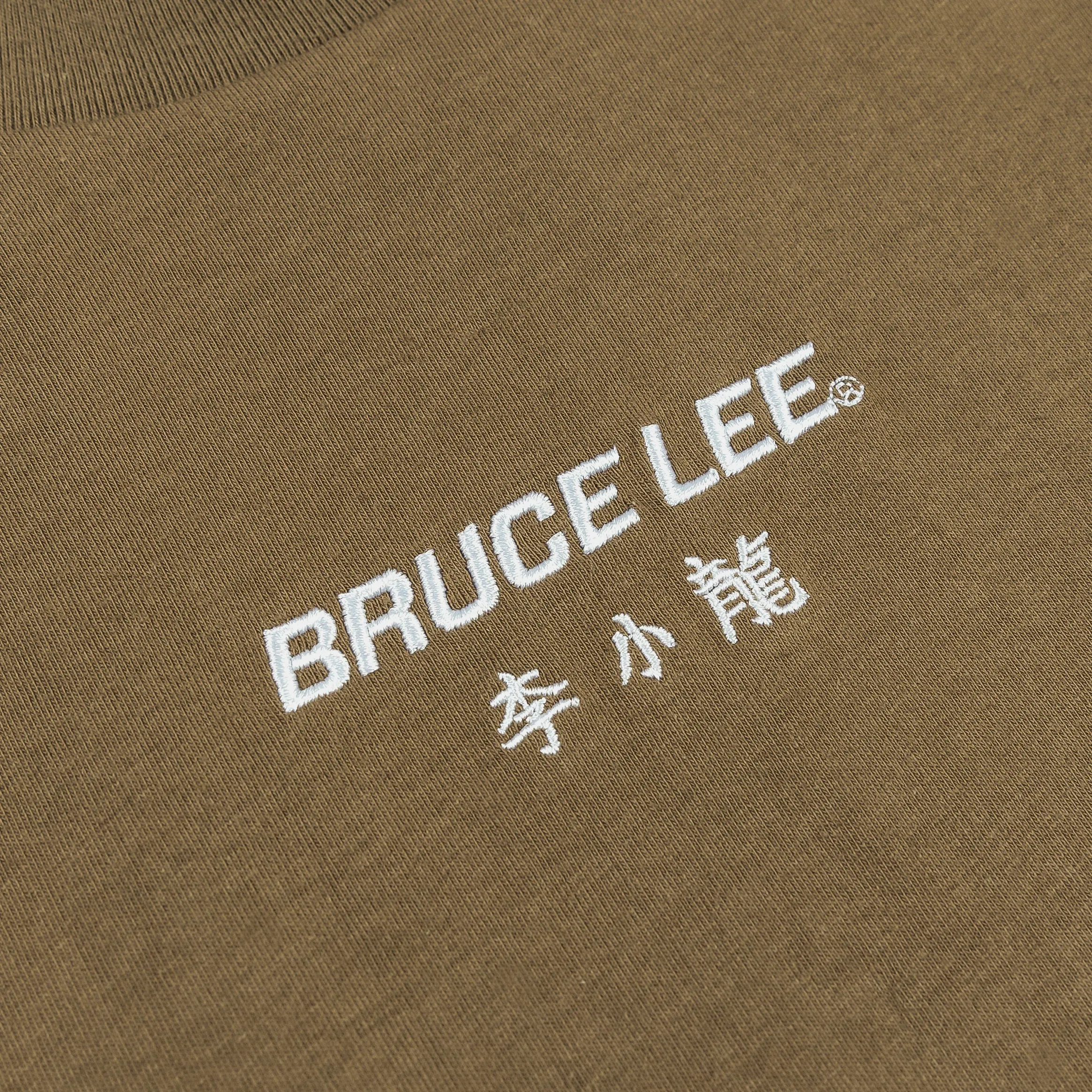 SP x Bruce Lee Enter The Dragon Mens Short Sleeve Shirt (Brown)