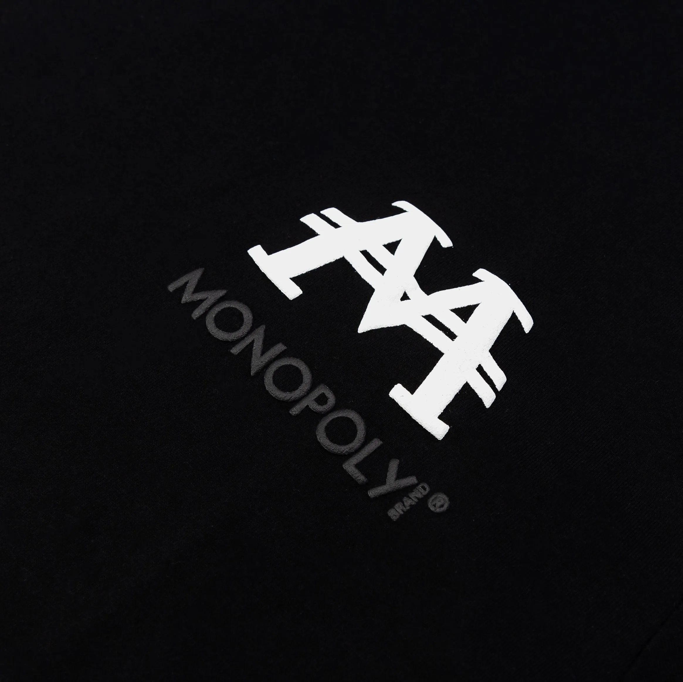 SP x Monopoly Jail Mens Short Sleeve Shirt (Black/White)