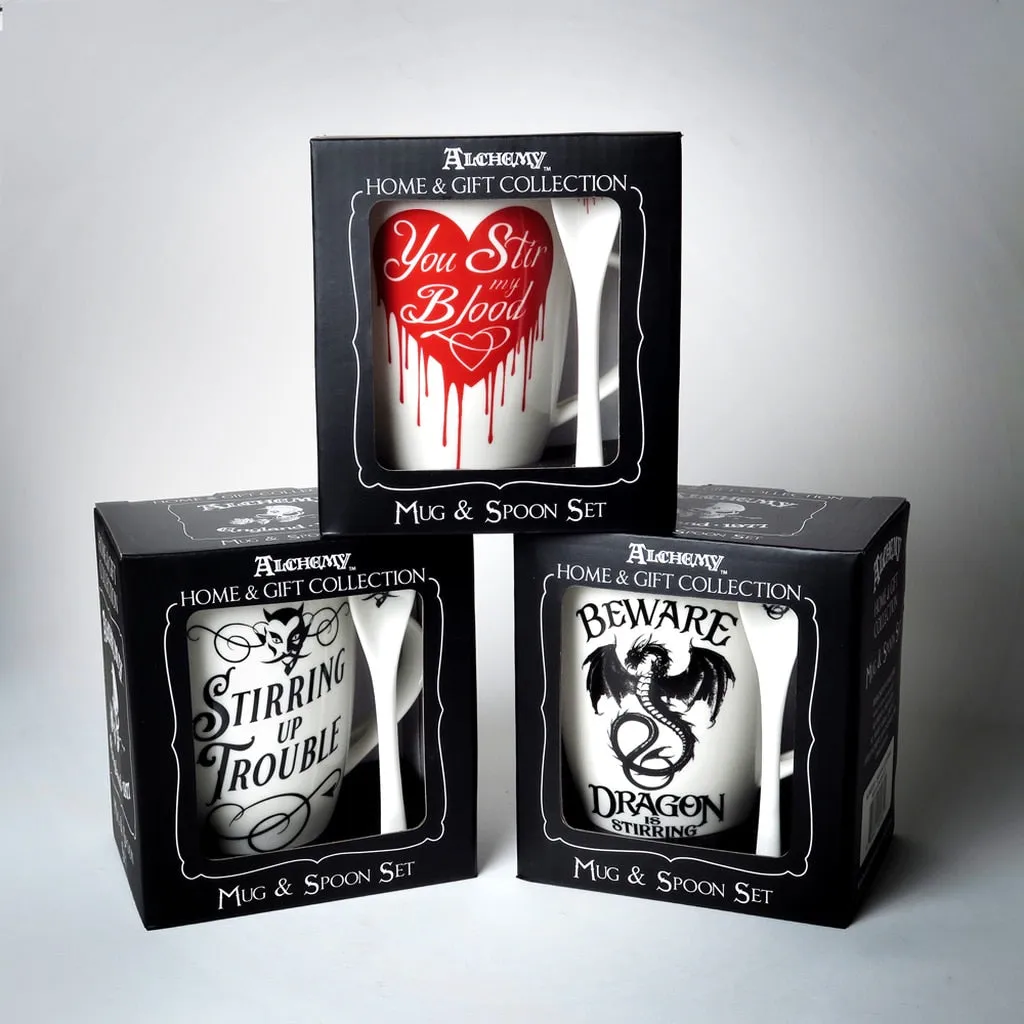 Stirring Up Trouble Mug & Spoon Set