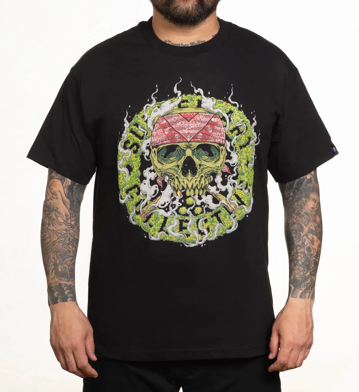 Sullen Splif Badge Tee Black