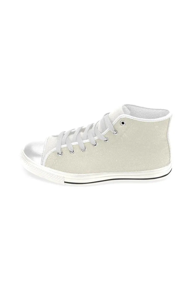 Sweet Corn Men’s Classic High Top Canvas Shoes (Model 017)