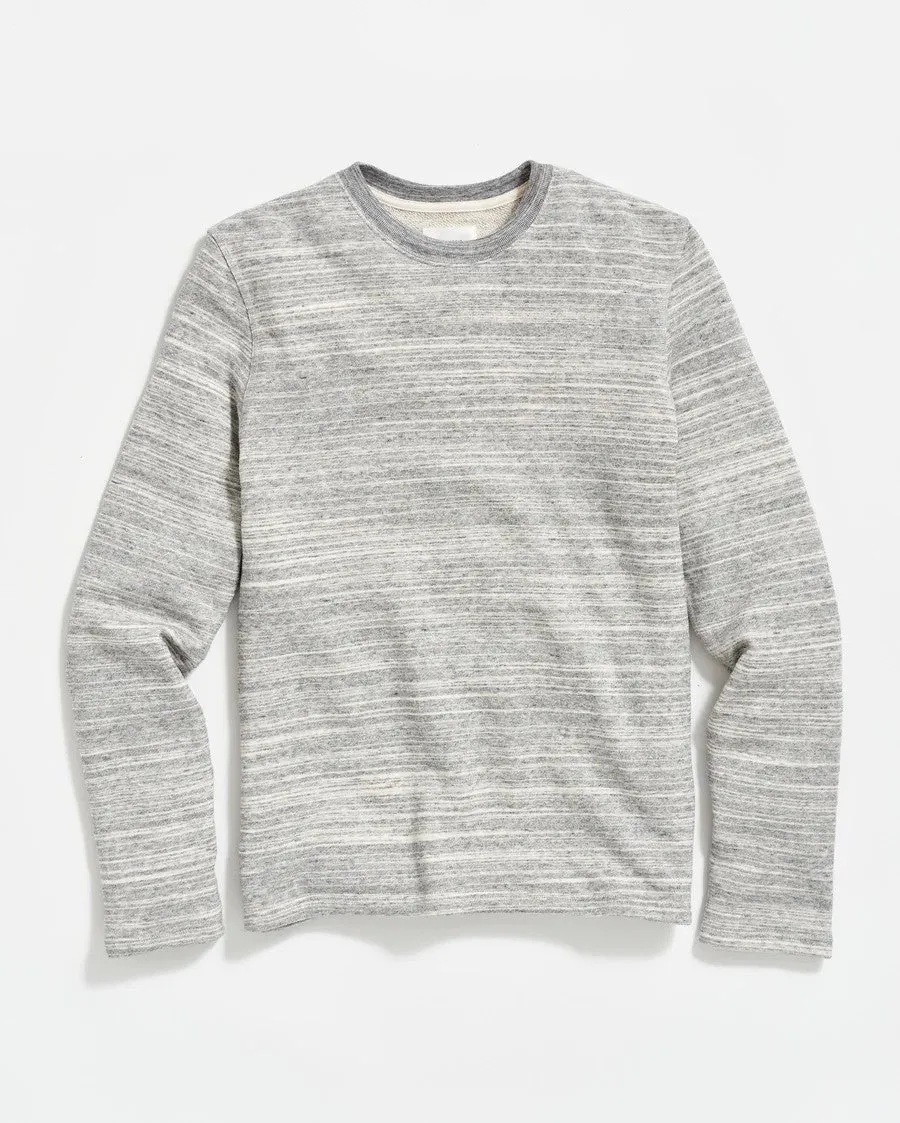 Terry Knit Crew Neck