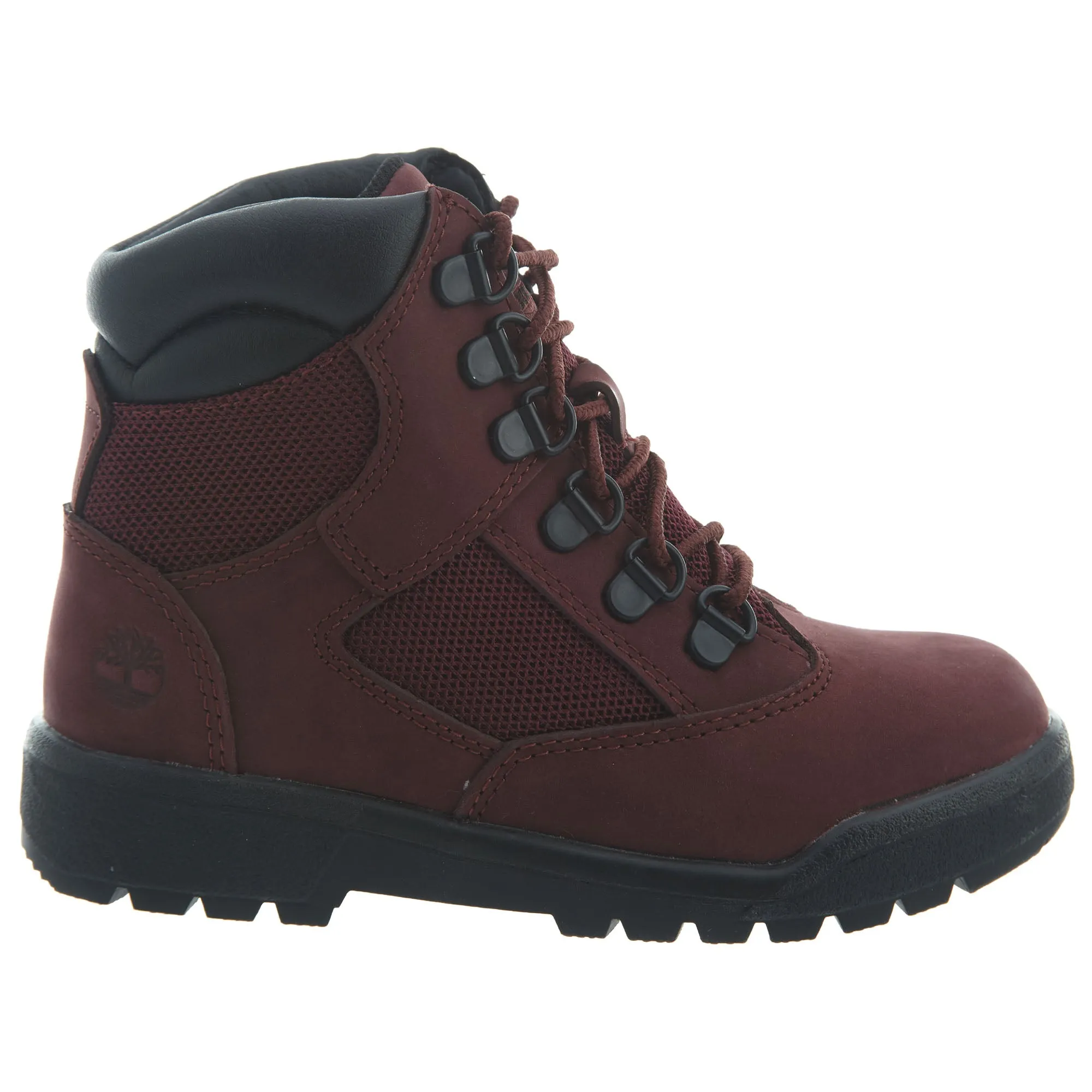 Timberland 6 Field Boots Little Kids Style : Tb0a1ato-Burgundy