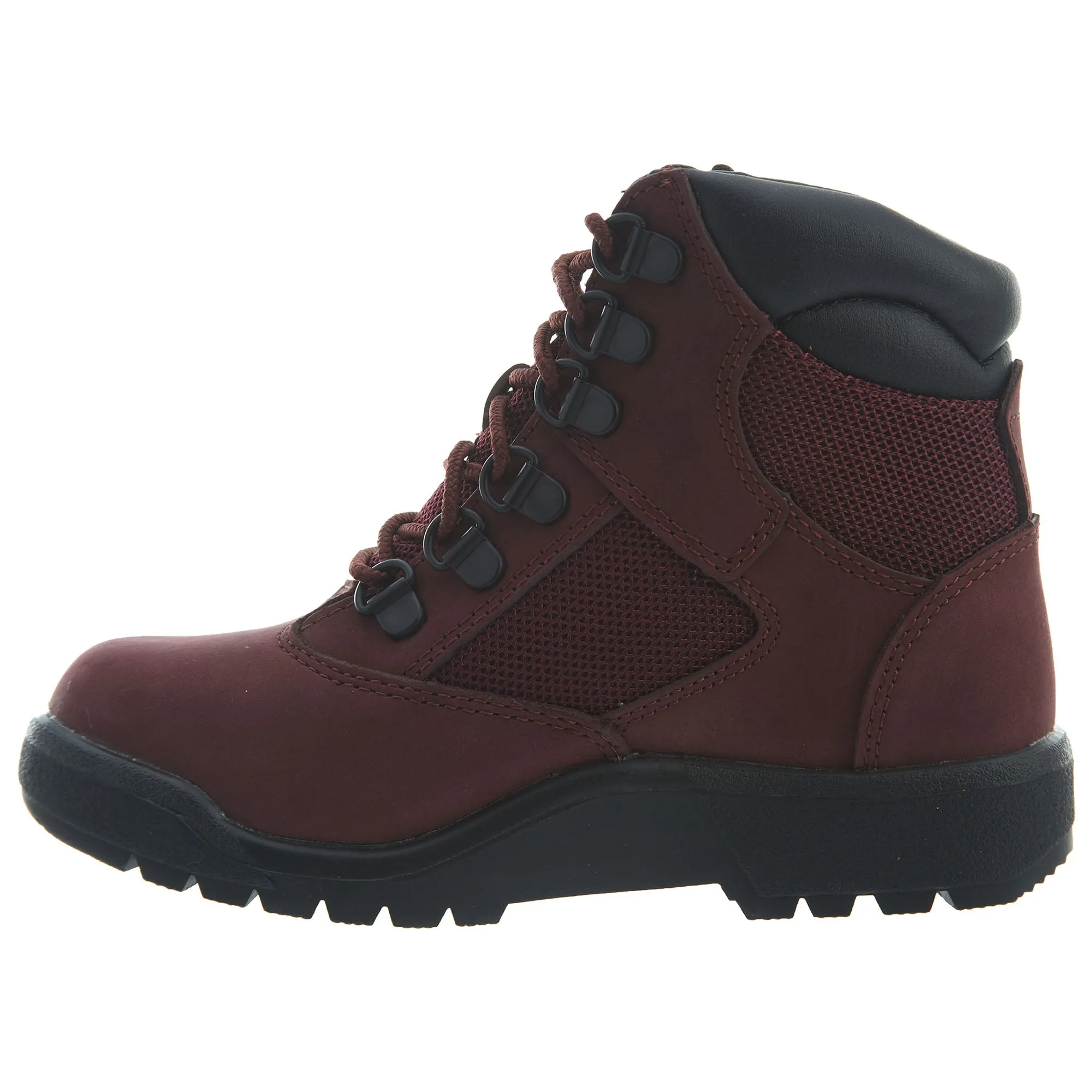 Timberland 6 Field Boots Little Kids Style : Tb0a1ato-Burgundy