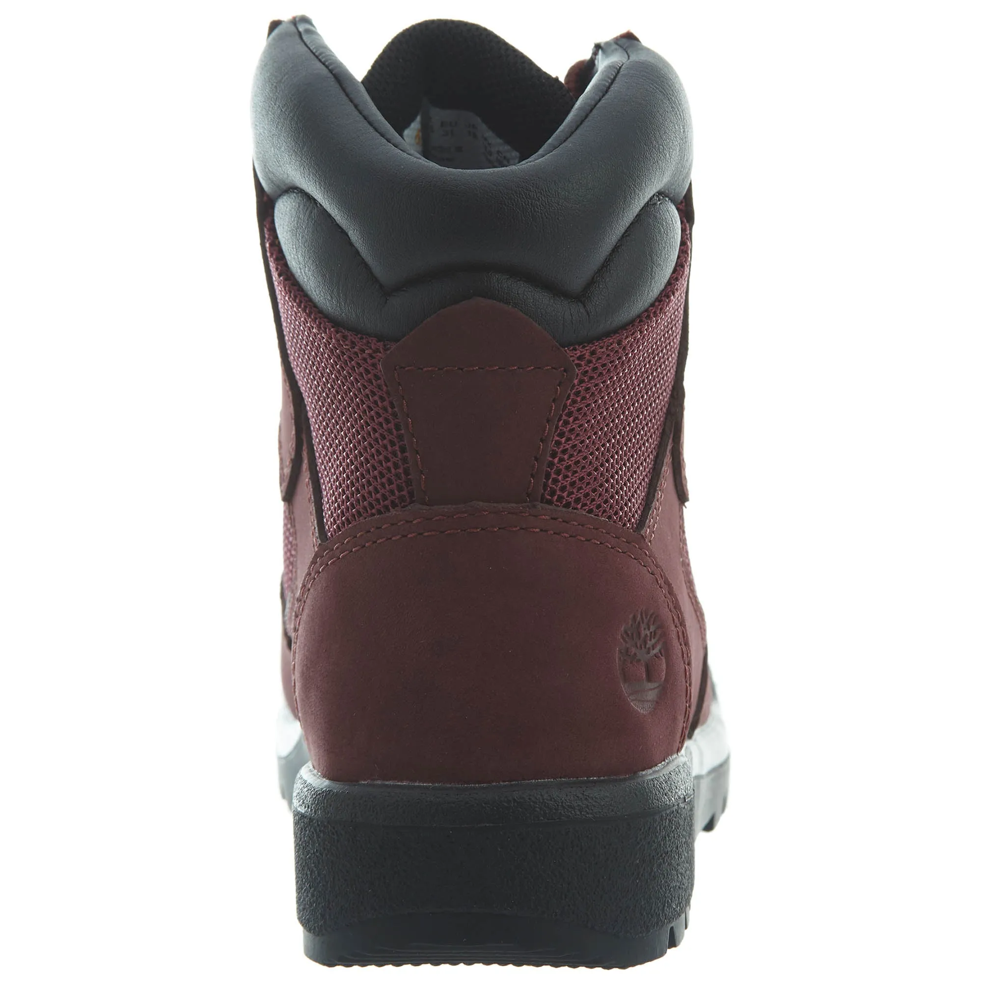 Timberland 6 Field Boots Little Kids Style : Tb0a1ato-Burgundy