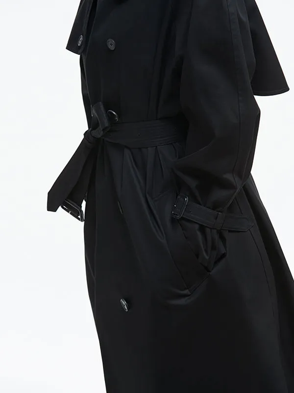 Trench Coat in Black