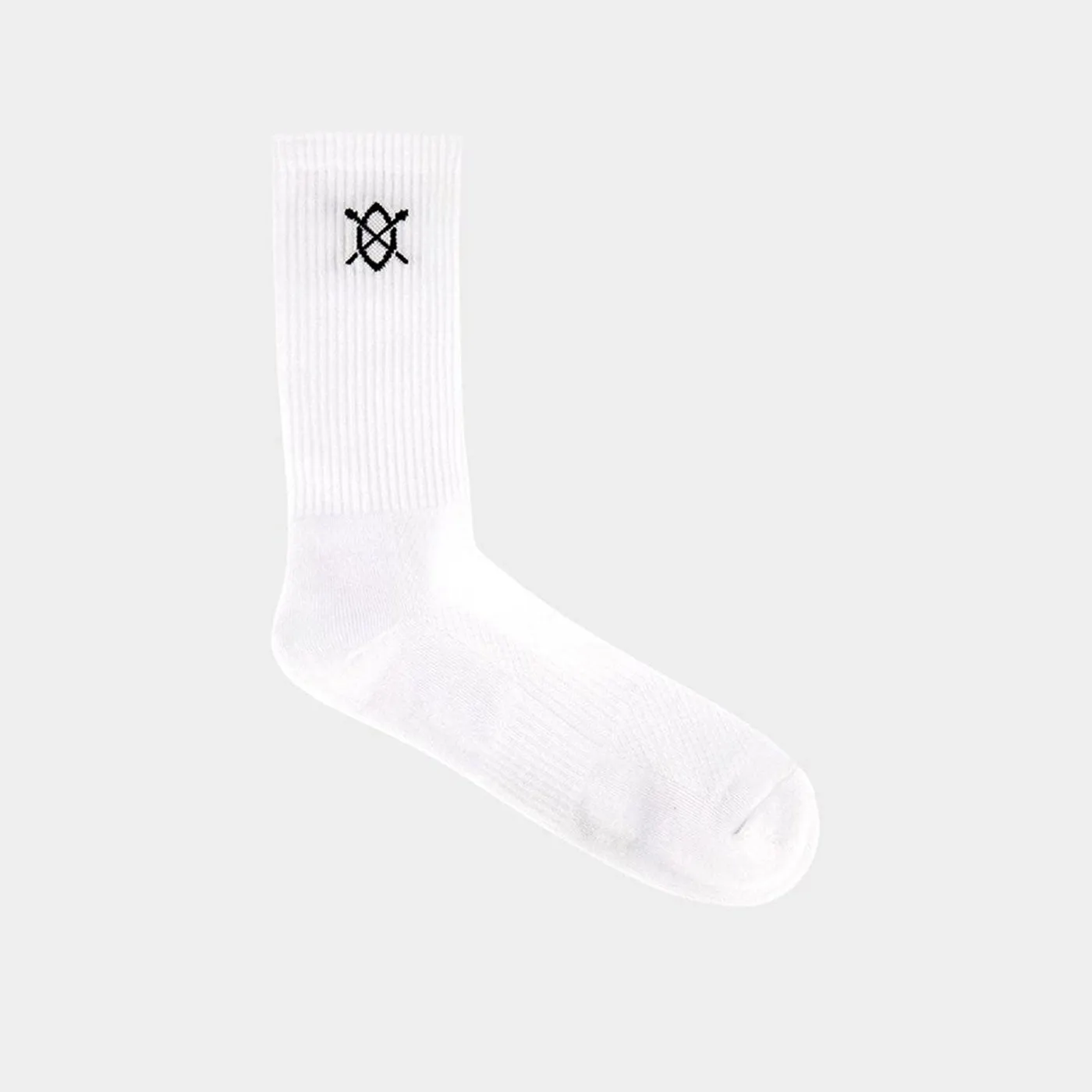 White Essential Logo Socks