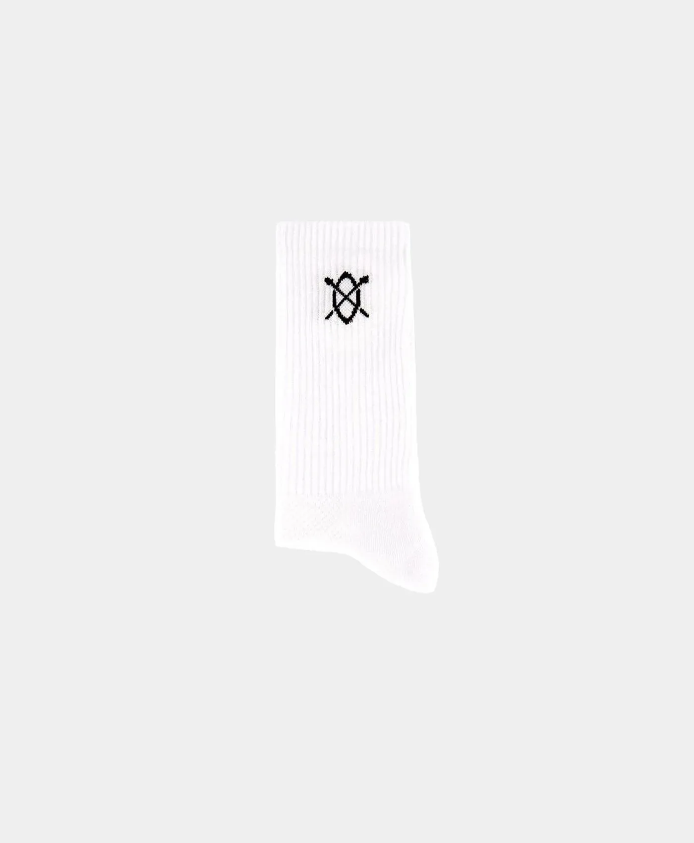 White Essential Logo Socks