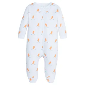 Zippered Footie - Goldfish